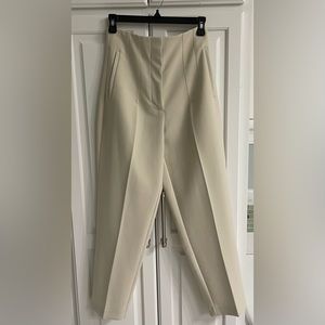 Beige Zara high waisted pants in size M. LIKE NEW
